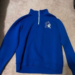 Duke embroidered quarter zip!!